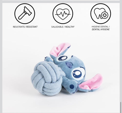 Jouet pour Chien Stitch Disney – Peluche Corde Résistante